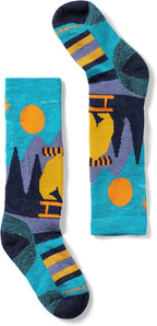 Smartwool Kid's Ski Light Cushion Sleigh Bear OTC Socks