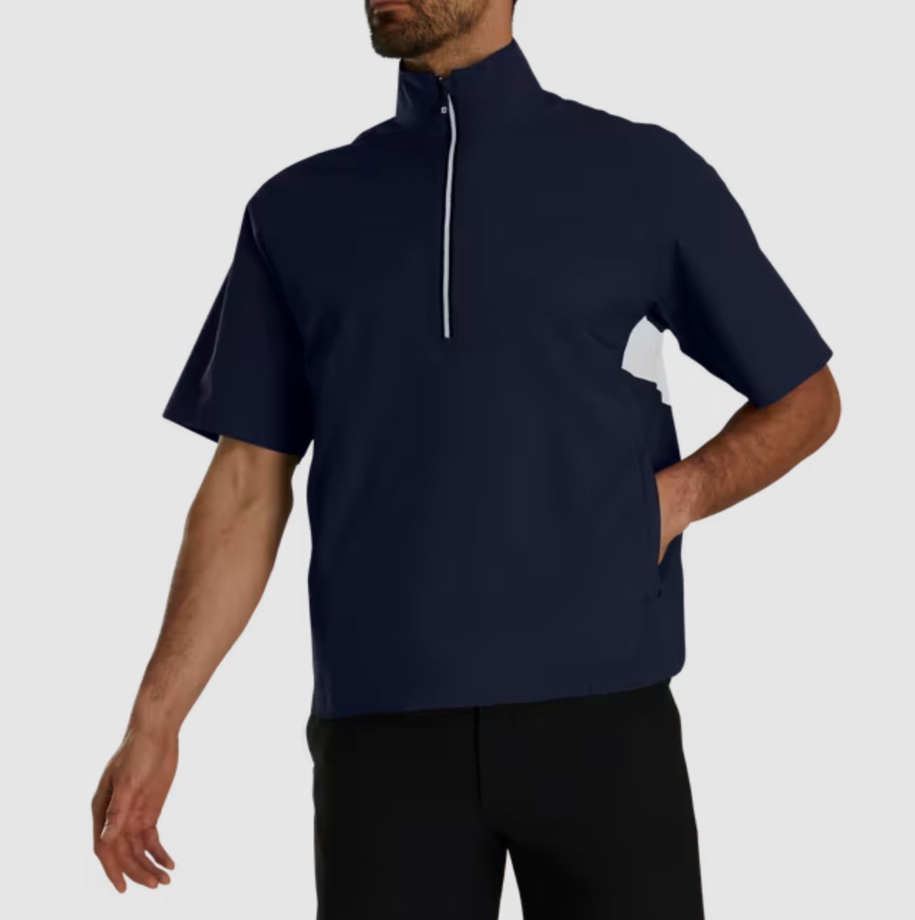 FootJoy Men's Hydrolite X Short Sleeve Rain Shirt