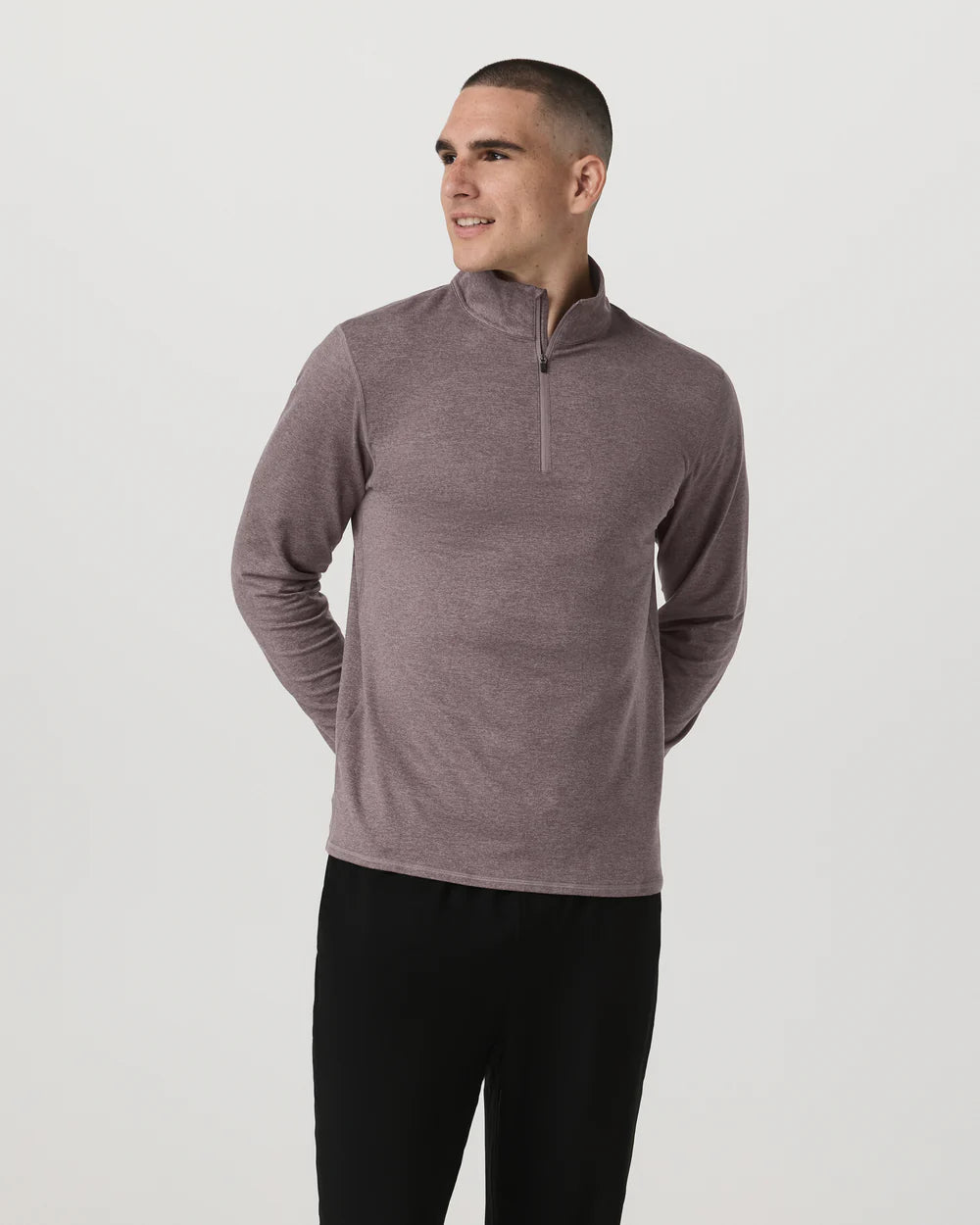 Vuori Men's Ponto 1/2 Zip Mock Neck