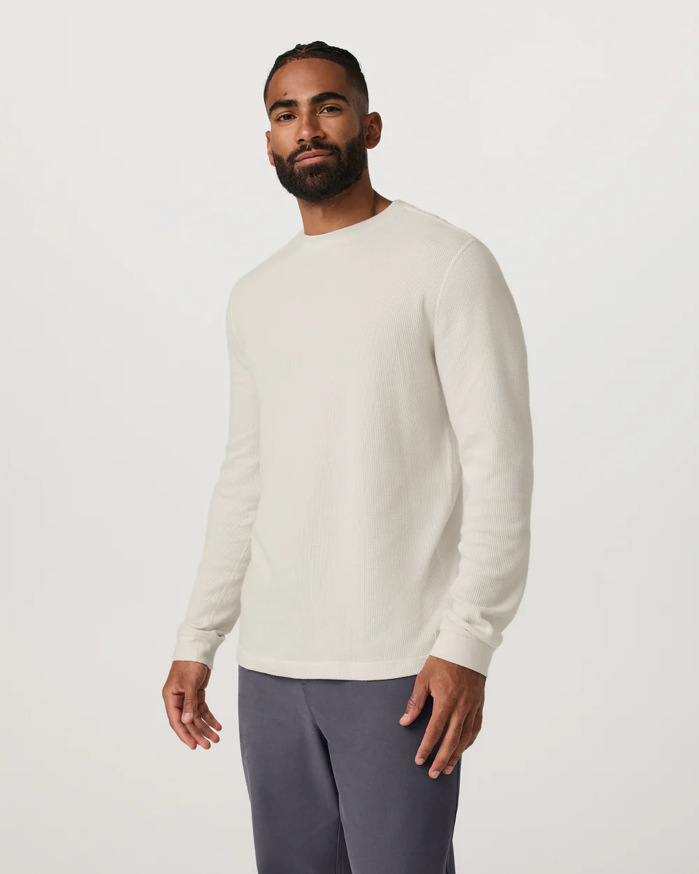 Vuori Men's Waffle LS Crew