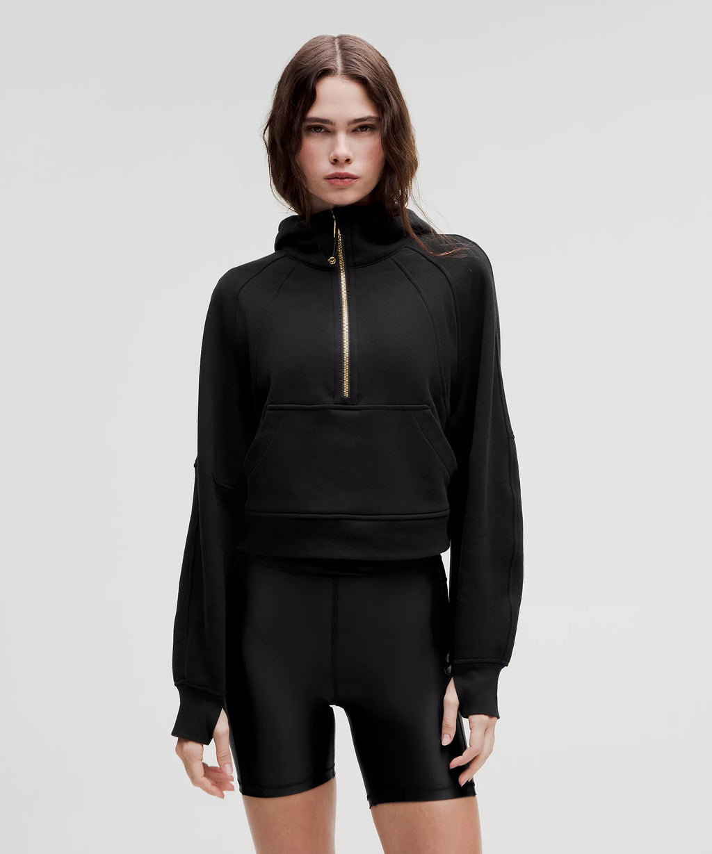 Lululemon Women's Scuba Oversized Funnel-Neck Half Zip