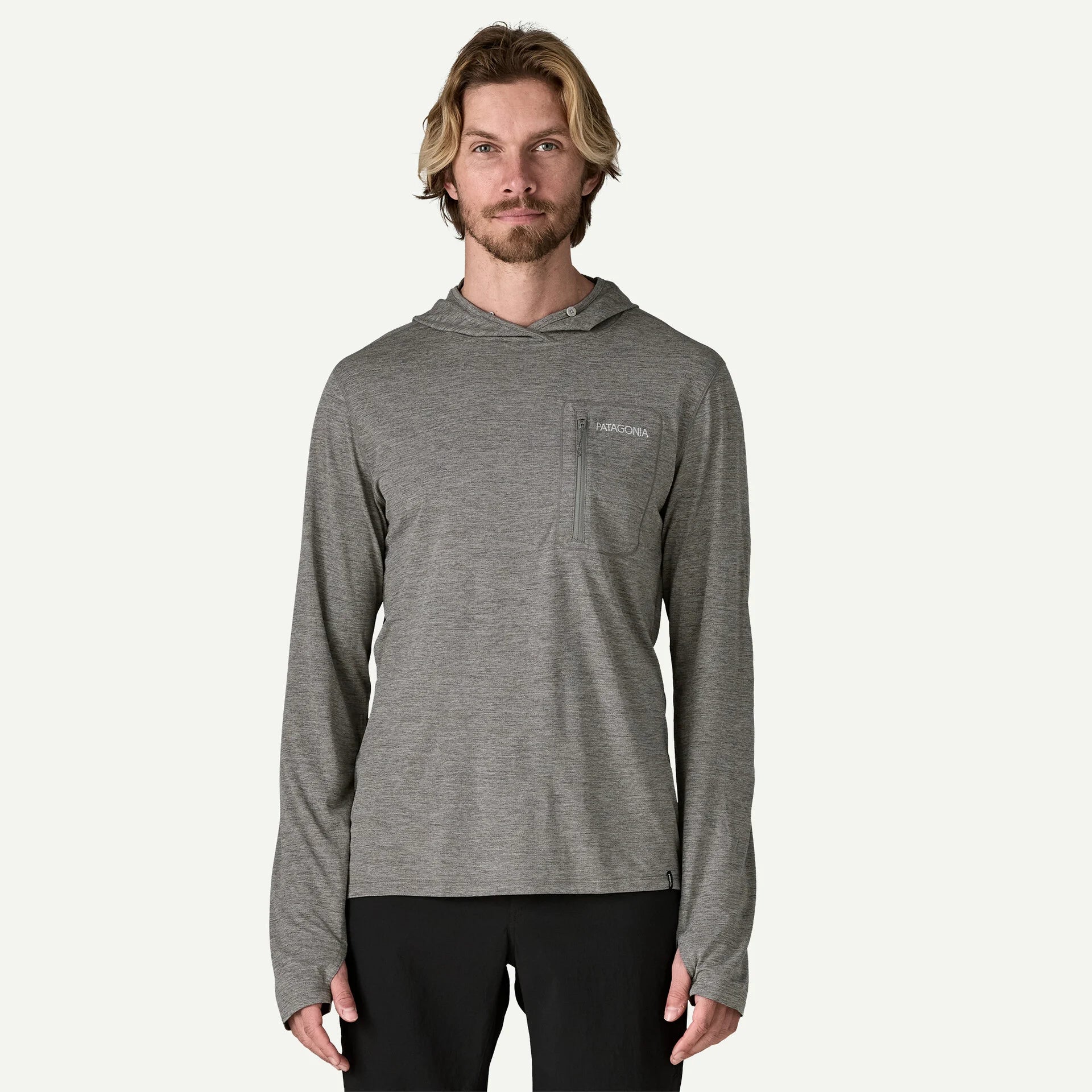 Patagonia Men's Cap Cool Sun Hoody Peak Visions