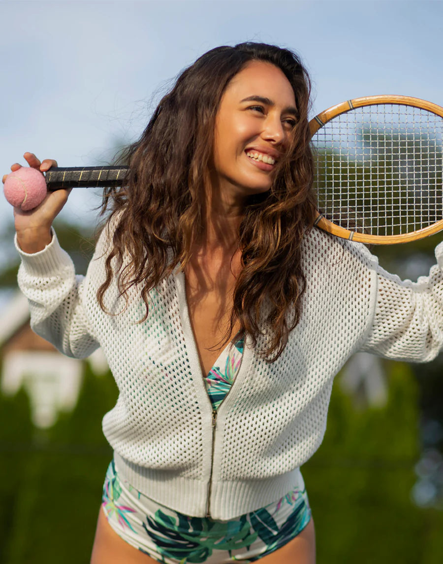 Carve Presley Mesh Bomber