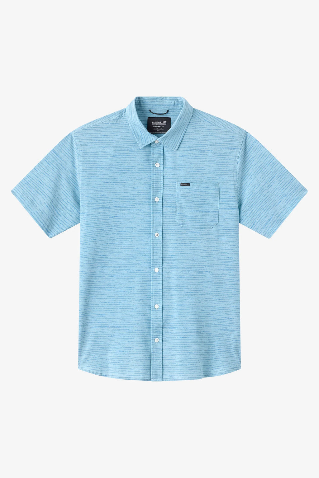 O'Neill Men's TRVLR UPF Traverse Stripe Standard Shirt