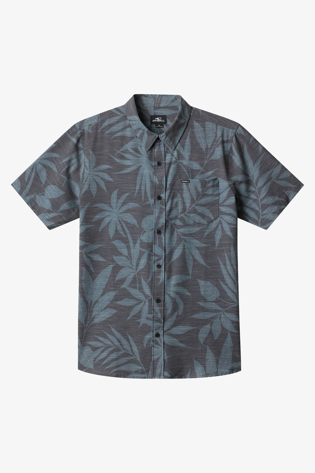 O'Neill Men's UPF Slub Relaxed SS Woven Shirt