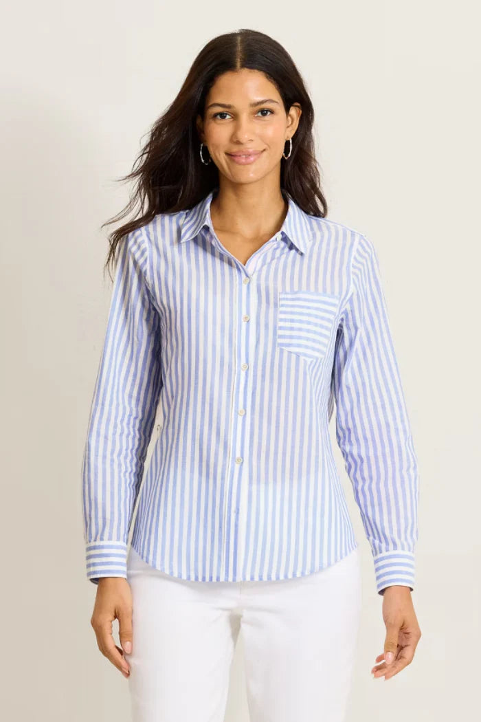 Tommy Bahama Women's Oceanic Oasis Voile LS Shirt