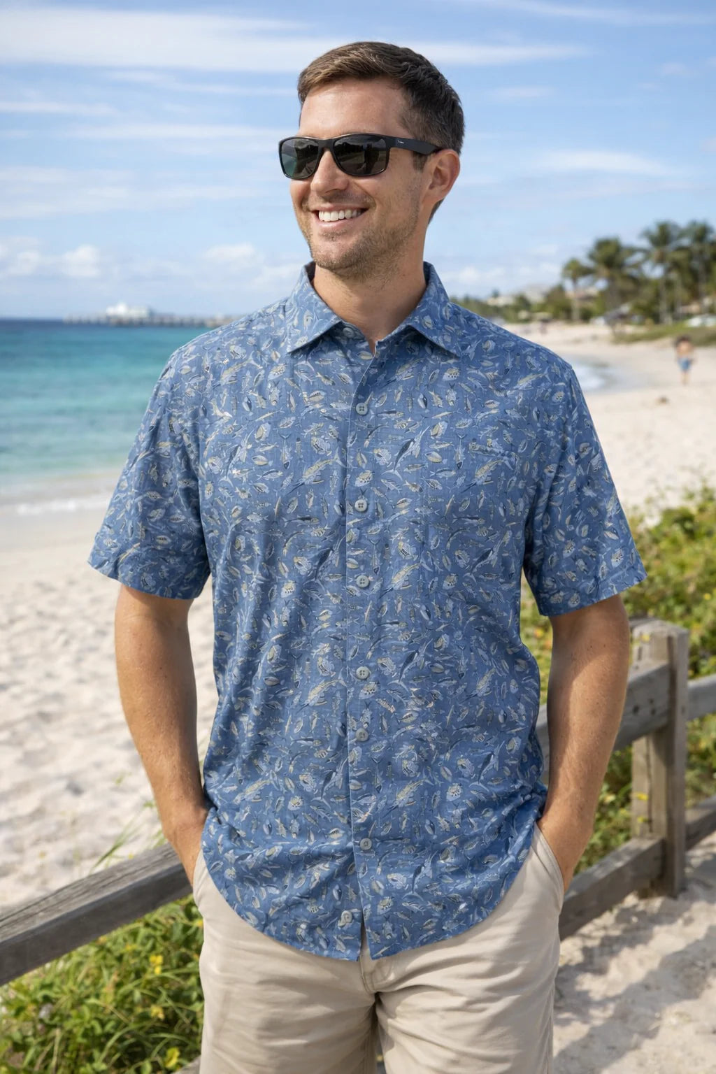 Tommy Bahama Men's Bahama Coast Night Schooled Shirt