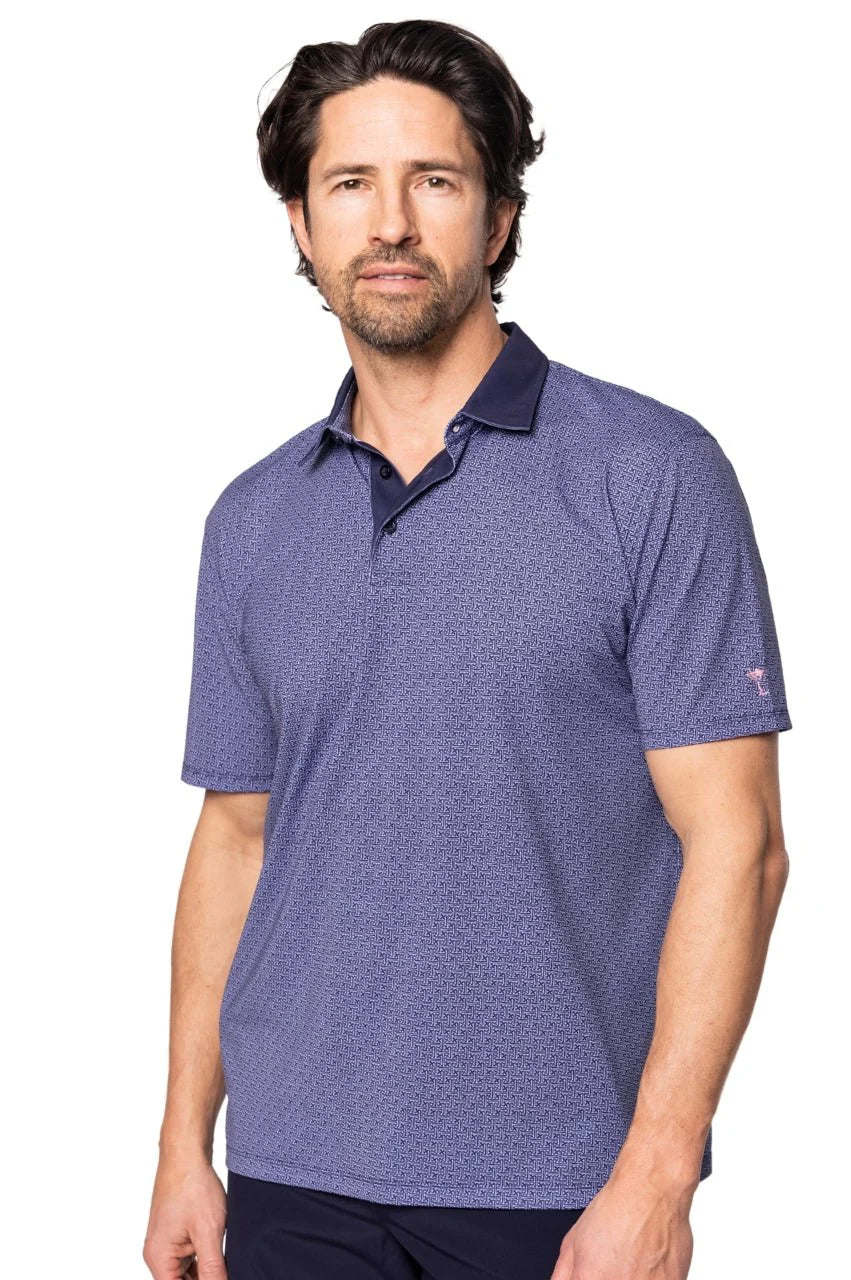 Golftini Men's Performance Pique Polo