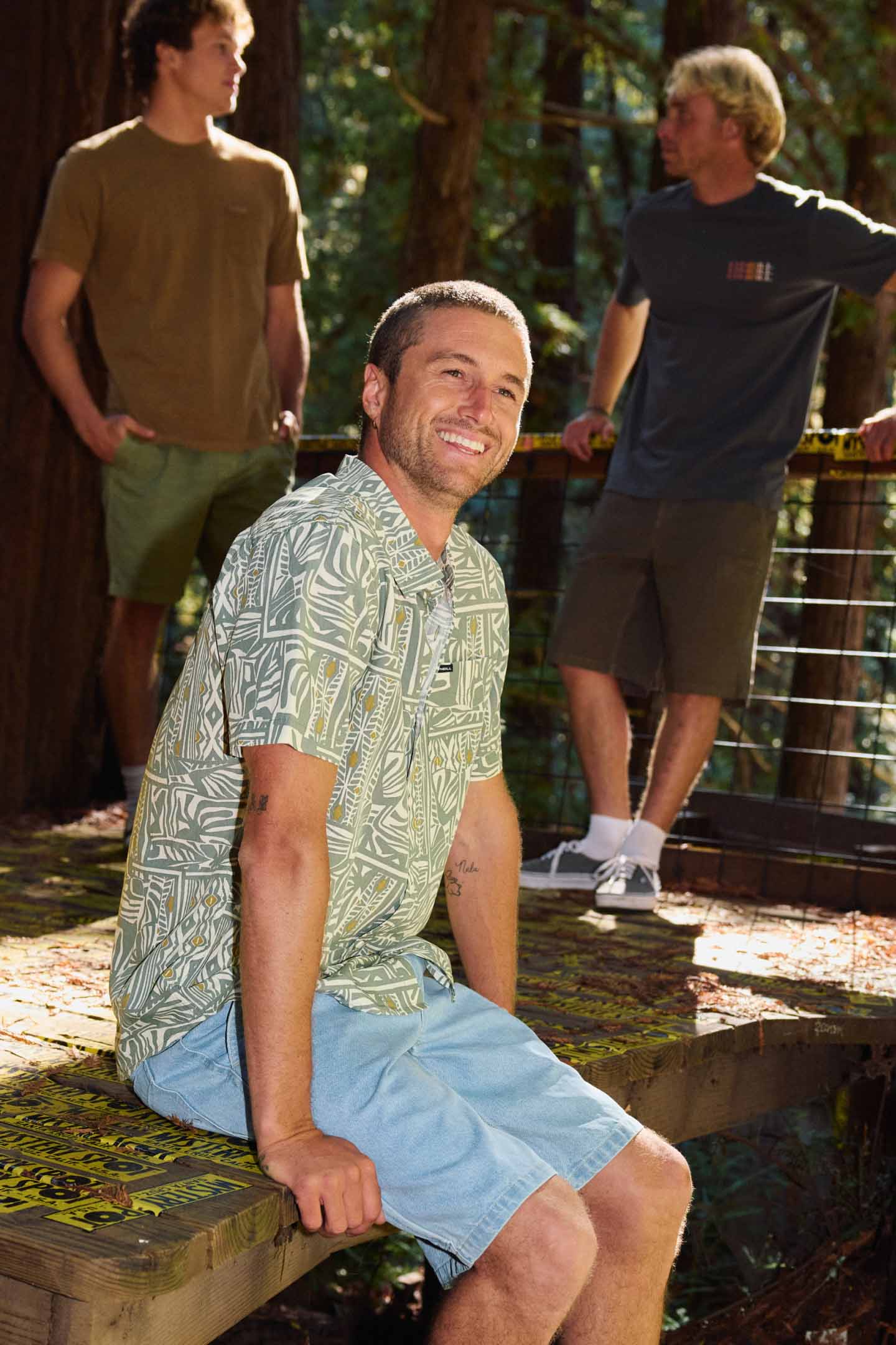 O'Neill Men's Oasis Standard SS Woven Shirt