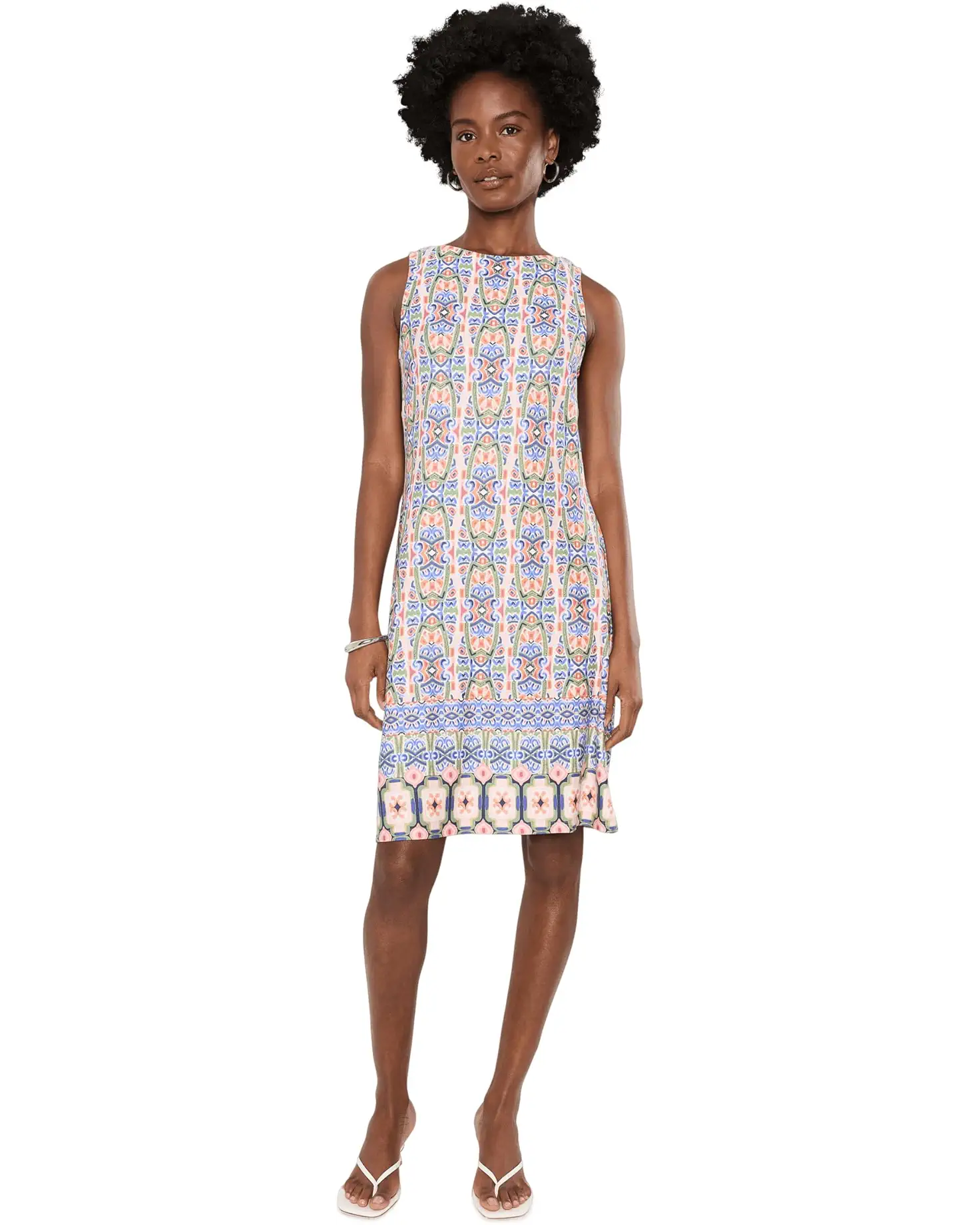 Tommy Bahama Women's Darcy Mosaic Cove SL Dress