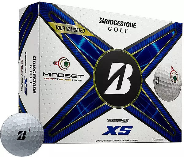Bridgestone Tour B XS Mindset Golf Balls 12pk