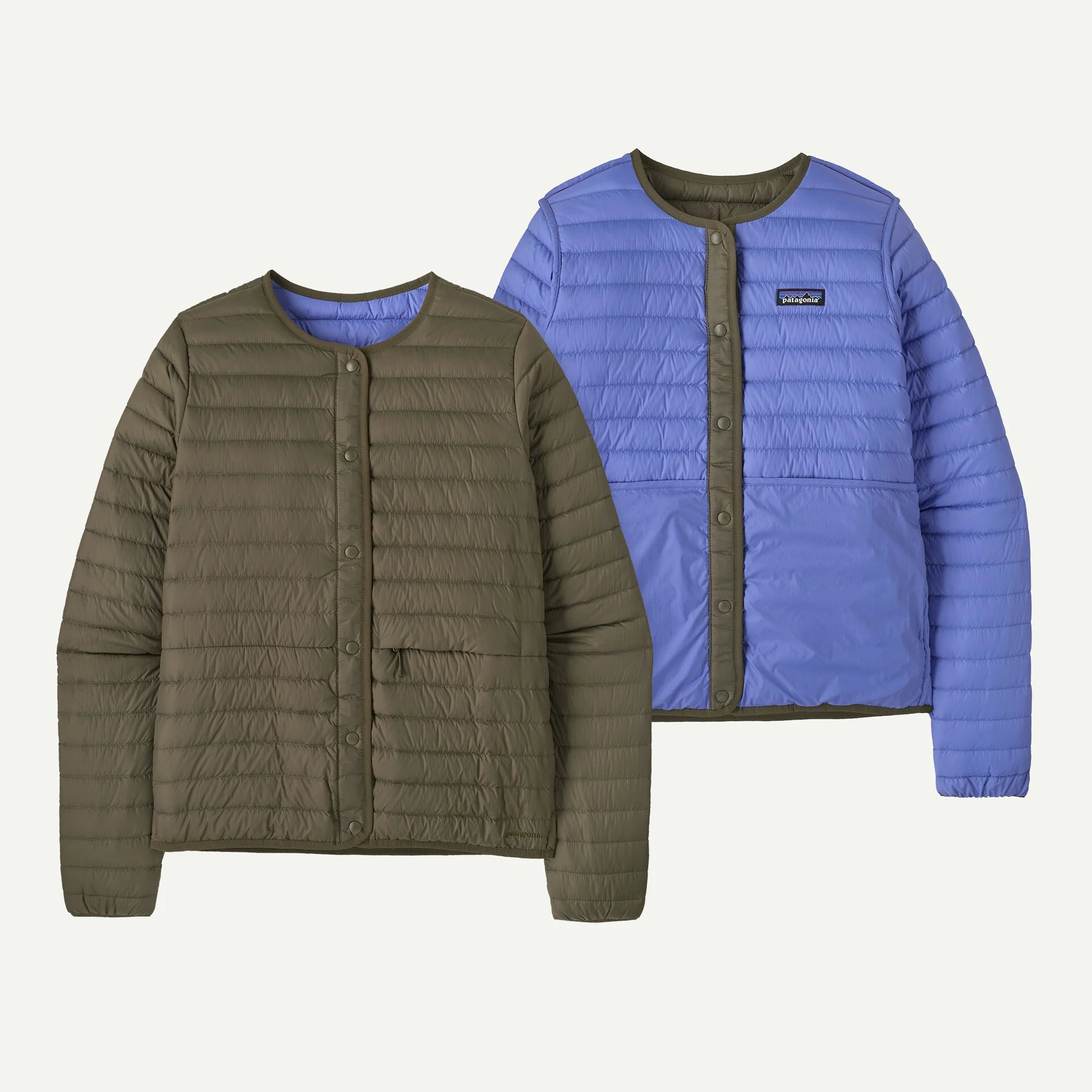 Patagonia Women's LW Reversible Down Sweater Cardigan