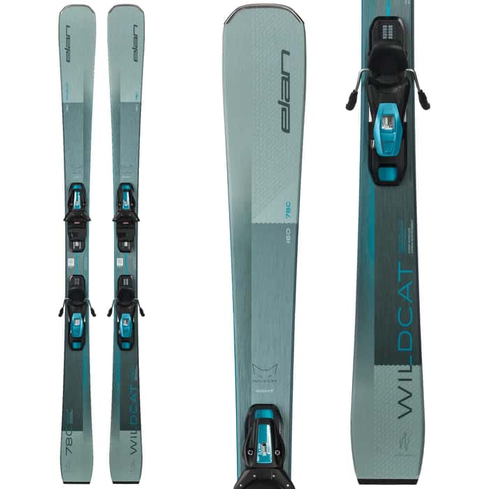 Elan Wildcat 78 C Shiftx Women's Skis With EL 9.0 Bindings 2026