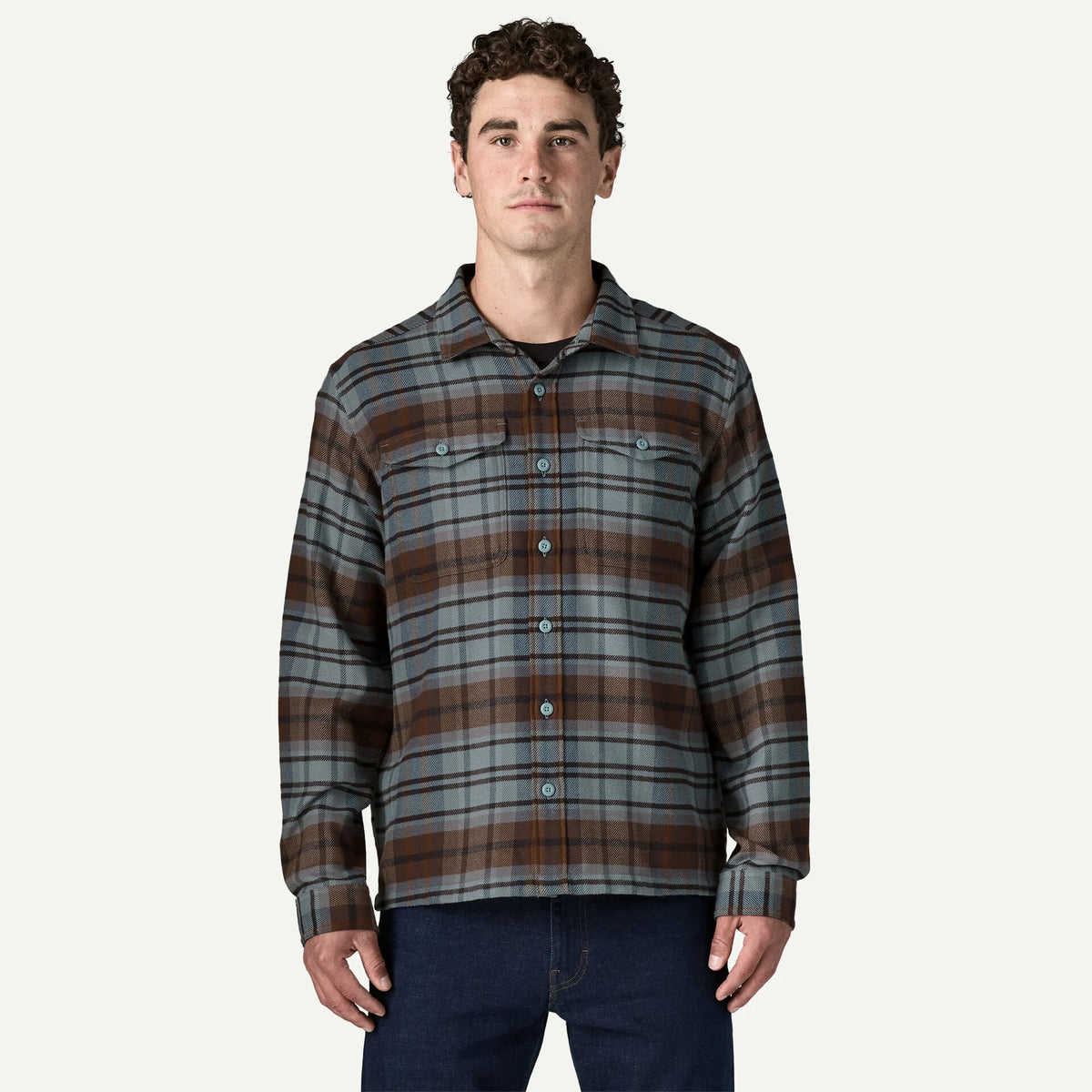 Patagonia Mens Long Sleeve Pima Cotton Shirt
