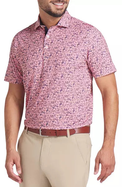 Puma Men's Mattr Peach Stand Polo