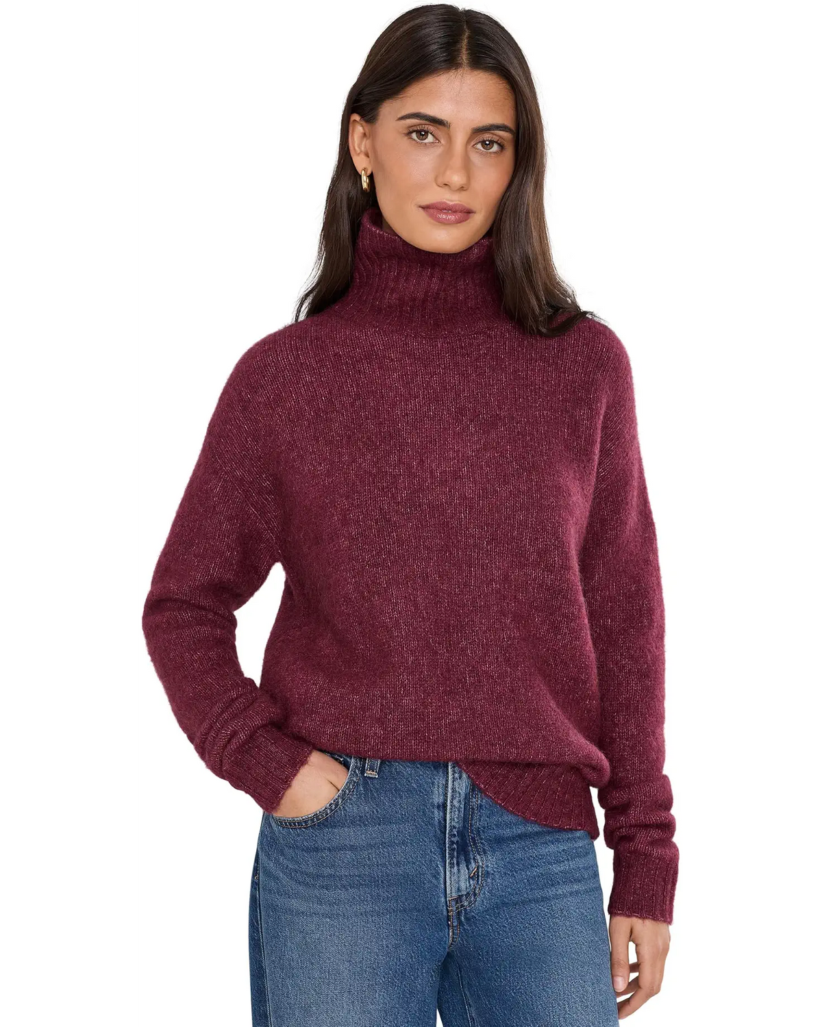 Toad & Co. Women's Toddy T-Neck Sweater