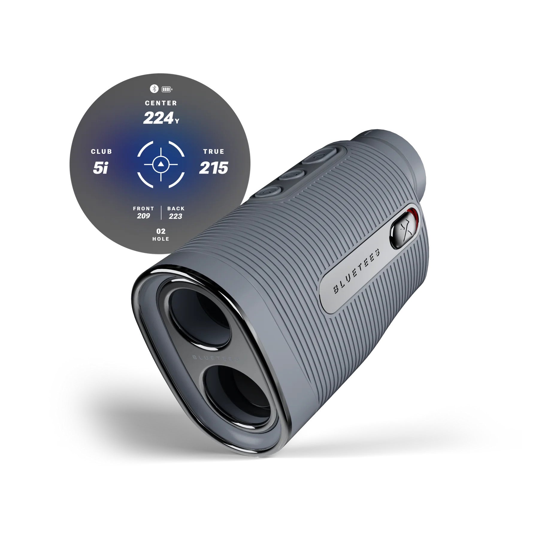 Blue Tees Captain Air Golf Rangefinder Grey