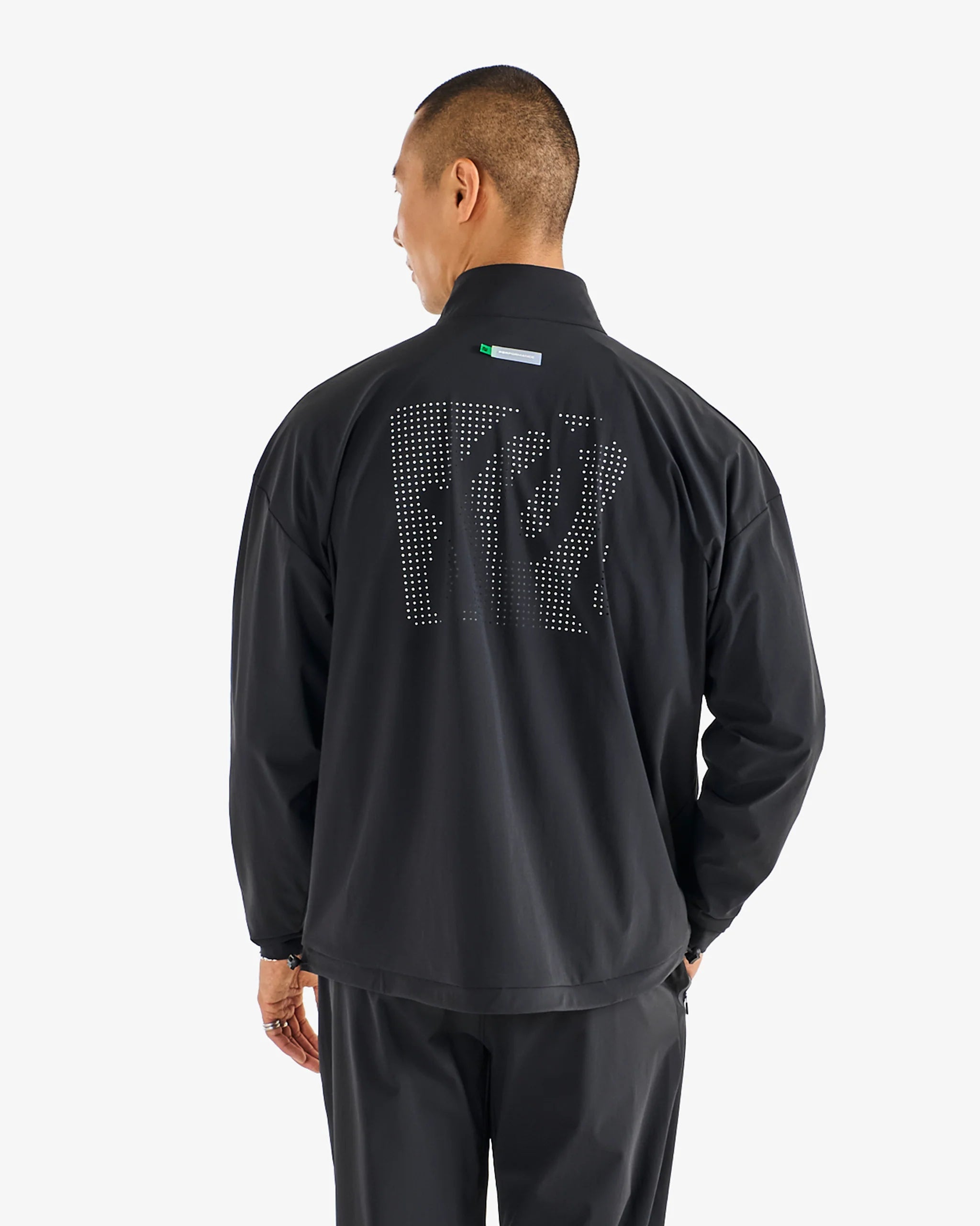 Malbon Men's Performance 1/4 Zip Shell Pullover