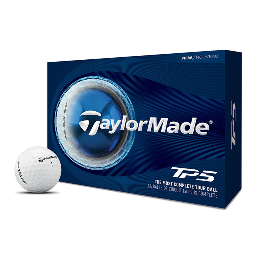 TaylorMade 2026 TP5 Stripe Golf Balls 6pk