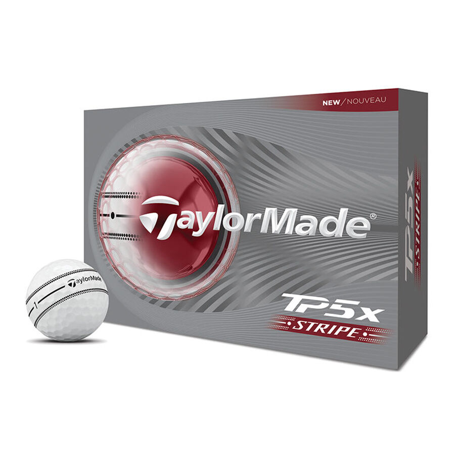 TaylorMade 2026 TP5X Stripe Golf Balls 12pk