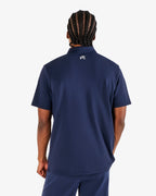 Malbon Men's Block Placket Polo