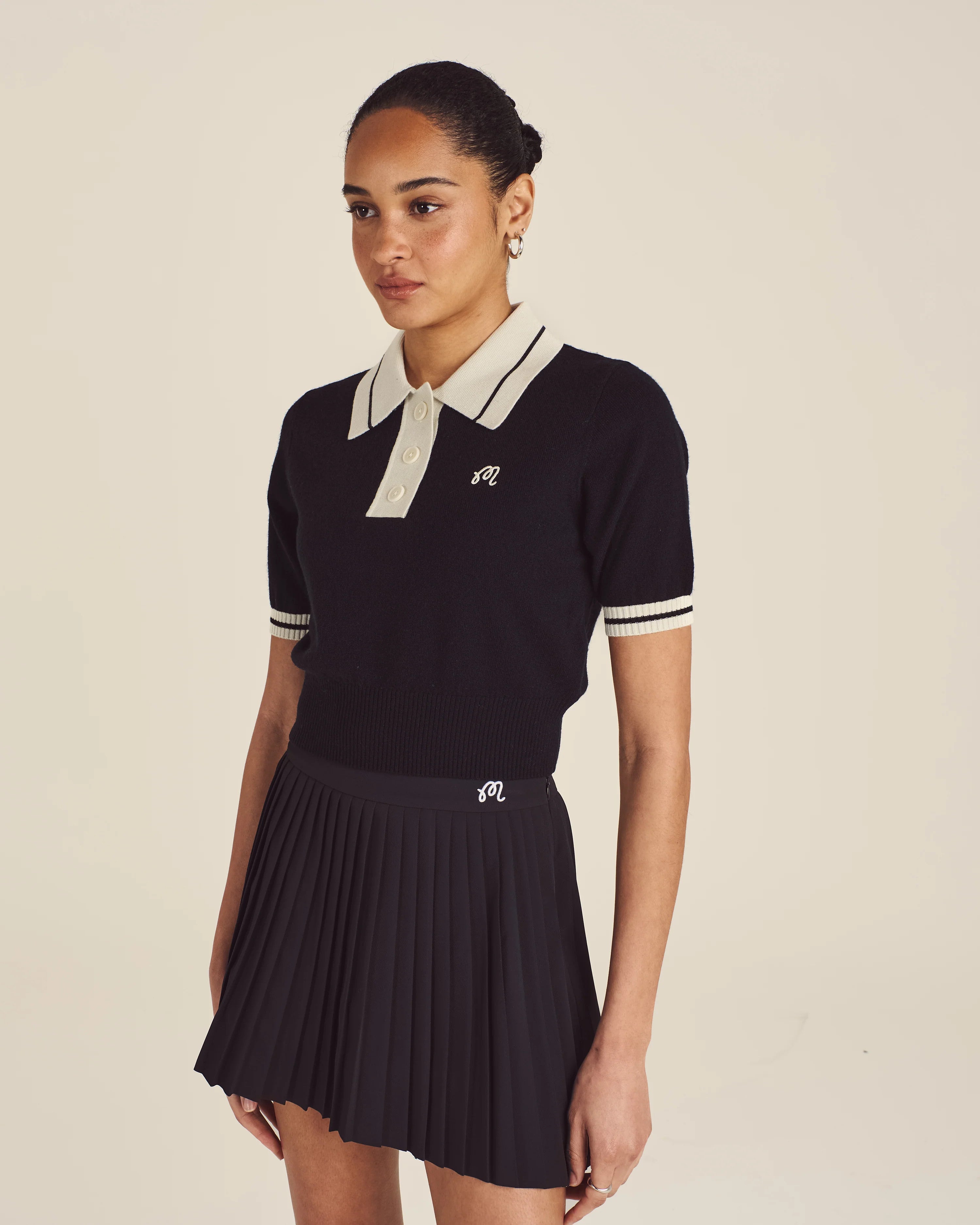 Malbon Women's Mikayla Knit Polo