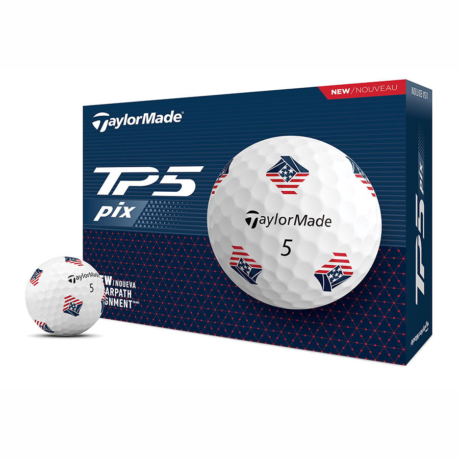 TaylorMade 2024 TP5 Pix Golf Balls 12pk