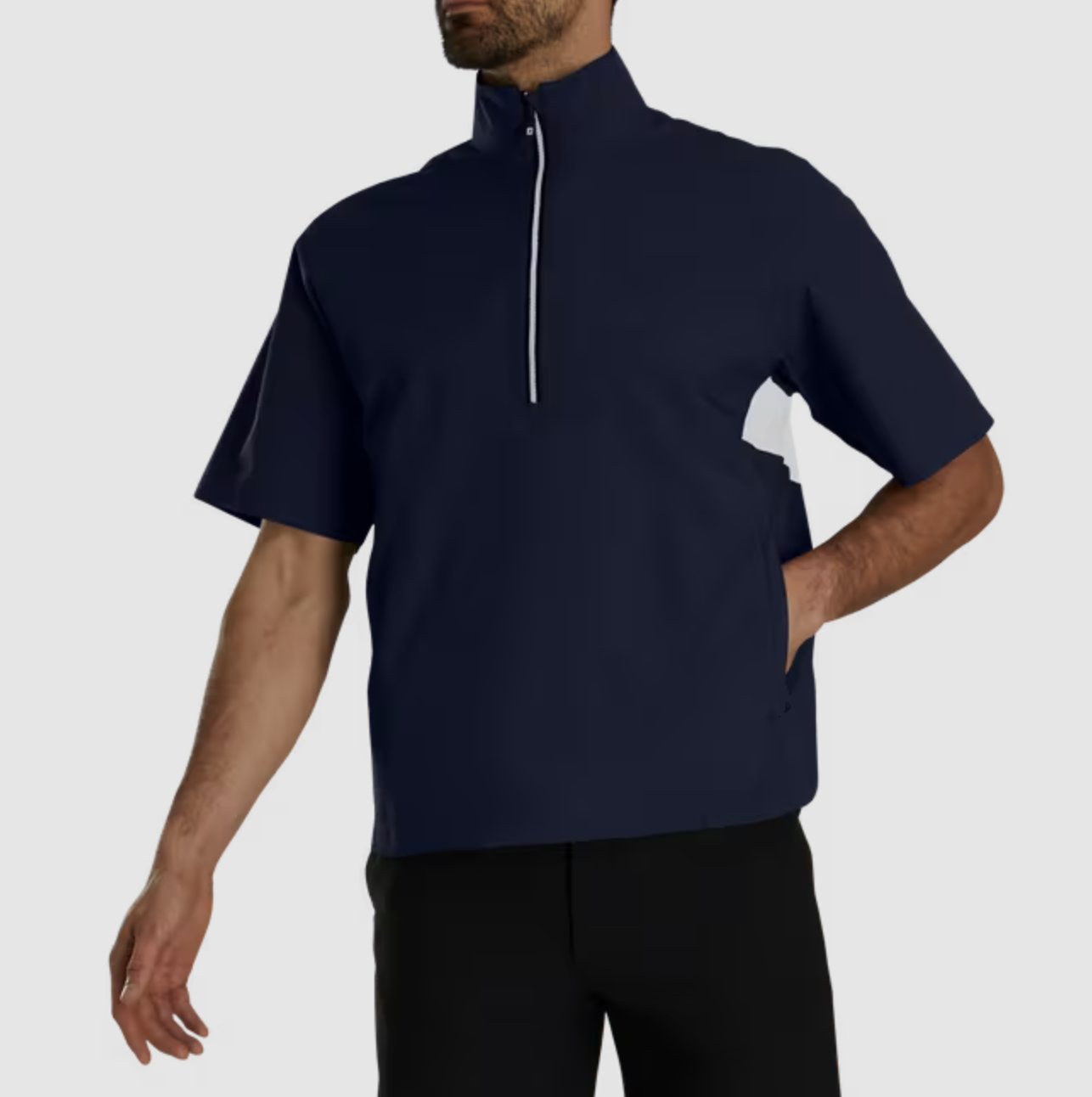 FootJoy Men's Hydrolite X Short Sleeve Rain Shirt
