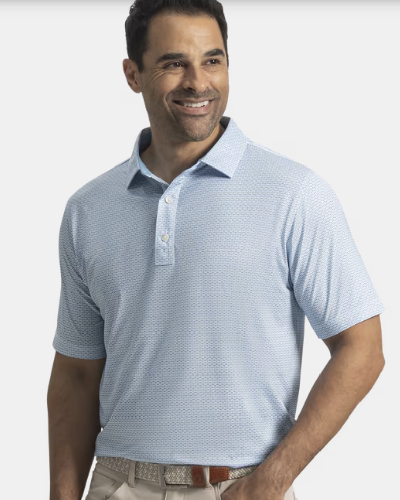 Footjoy Men's Nautical Flag Polo