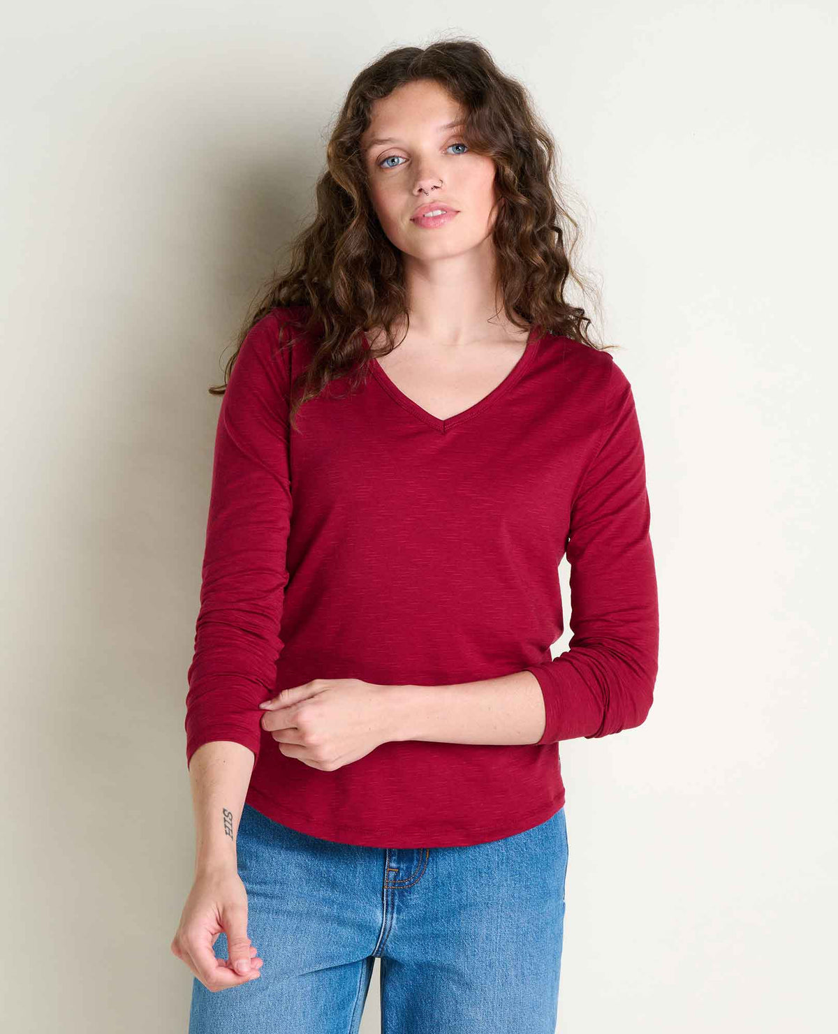 Toad & Co. Women's Marley Long Sleeve V Tee
