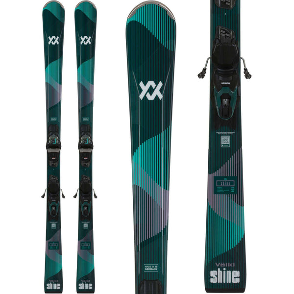 Volkl Shine 76 Womens Skis + VMotion 10 Bindings 2026 – Alpine Shop
