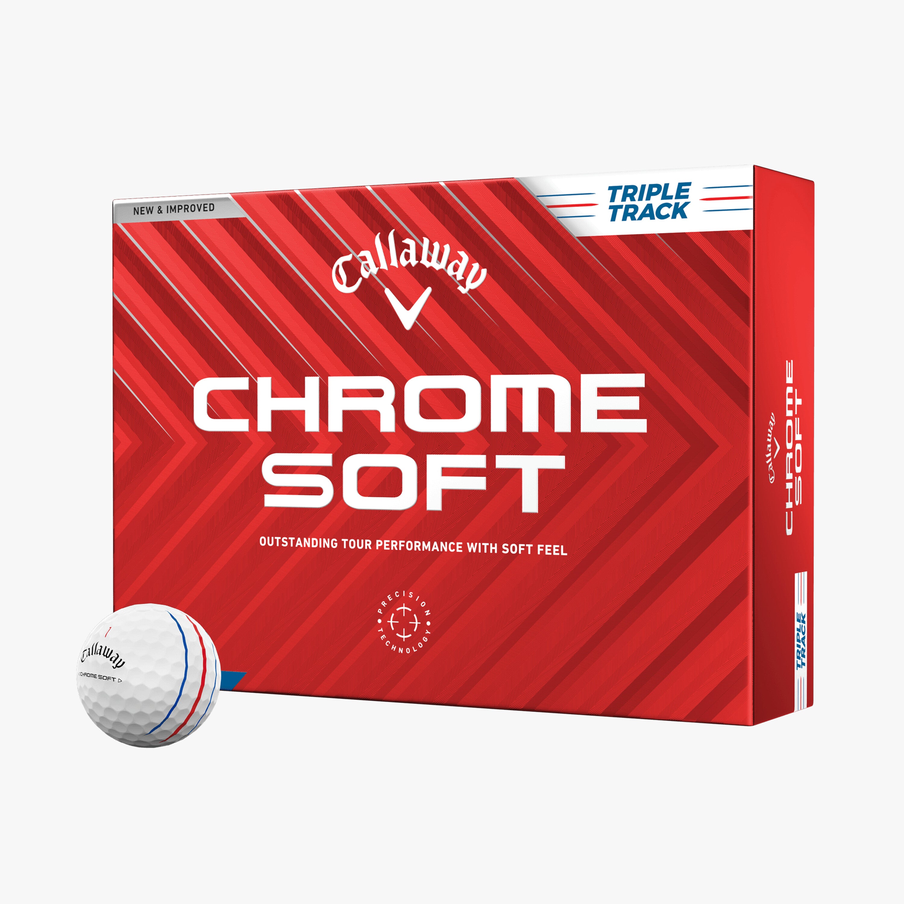 Callaway Chrome Soft Triple Track 24 Golf Balls 12pk