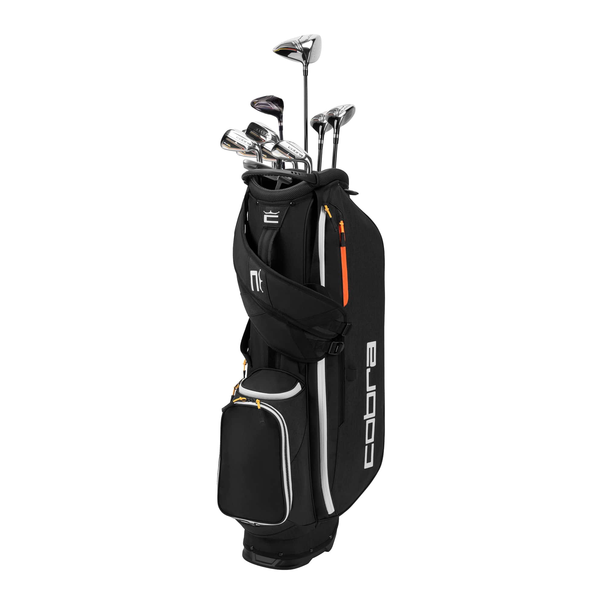 Cobra Fly-XL Stand Bag Complete Set Black/Gold