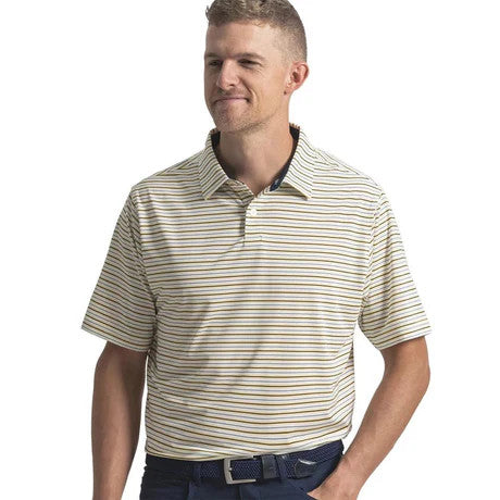 Footjoy Men's Pinstripe Pop Polo
