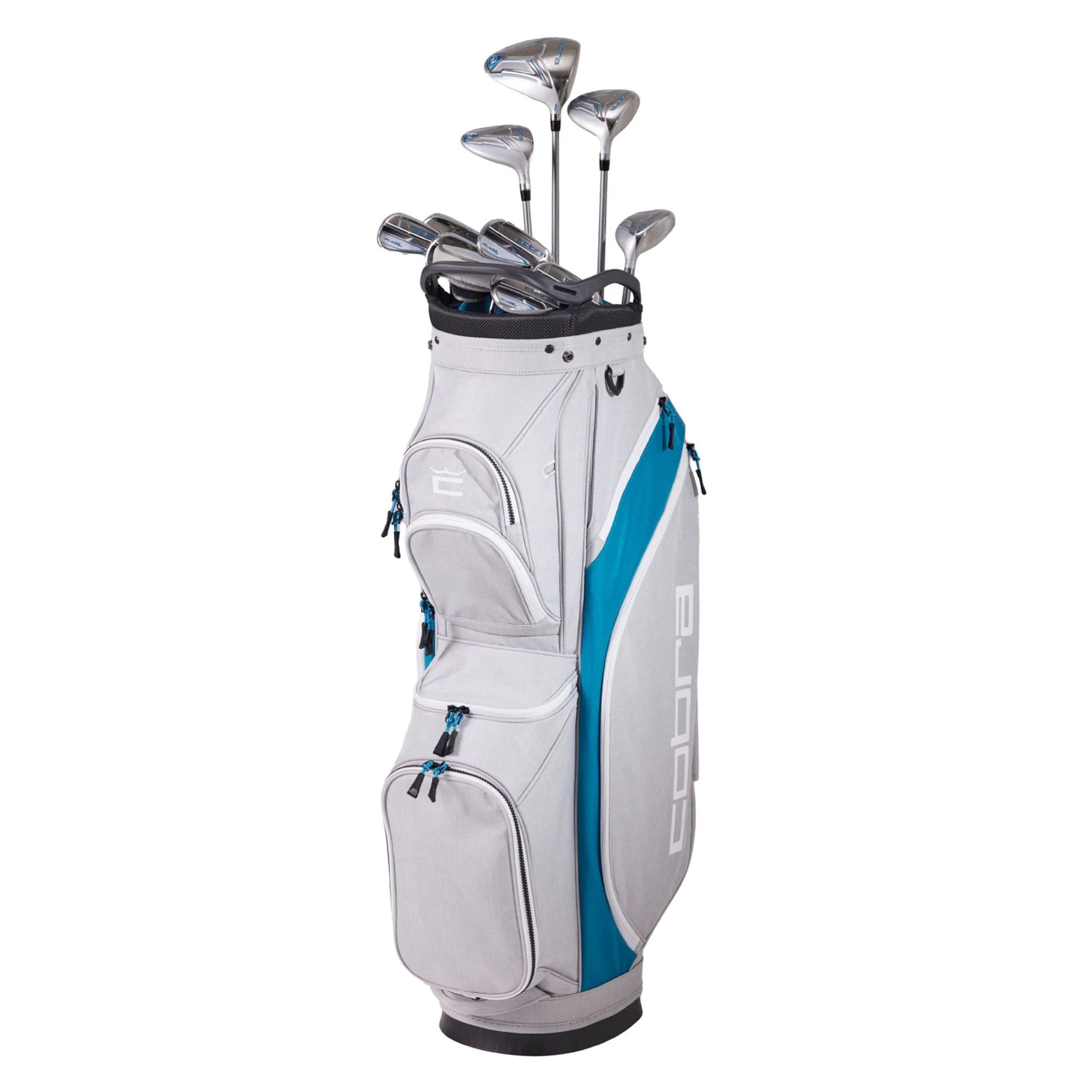 Cobra Fly-XL 2 Women's Complete Set Silver/Blue