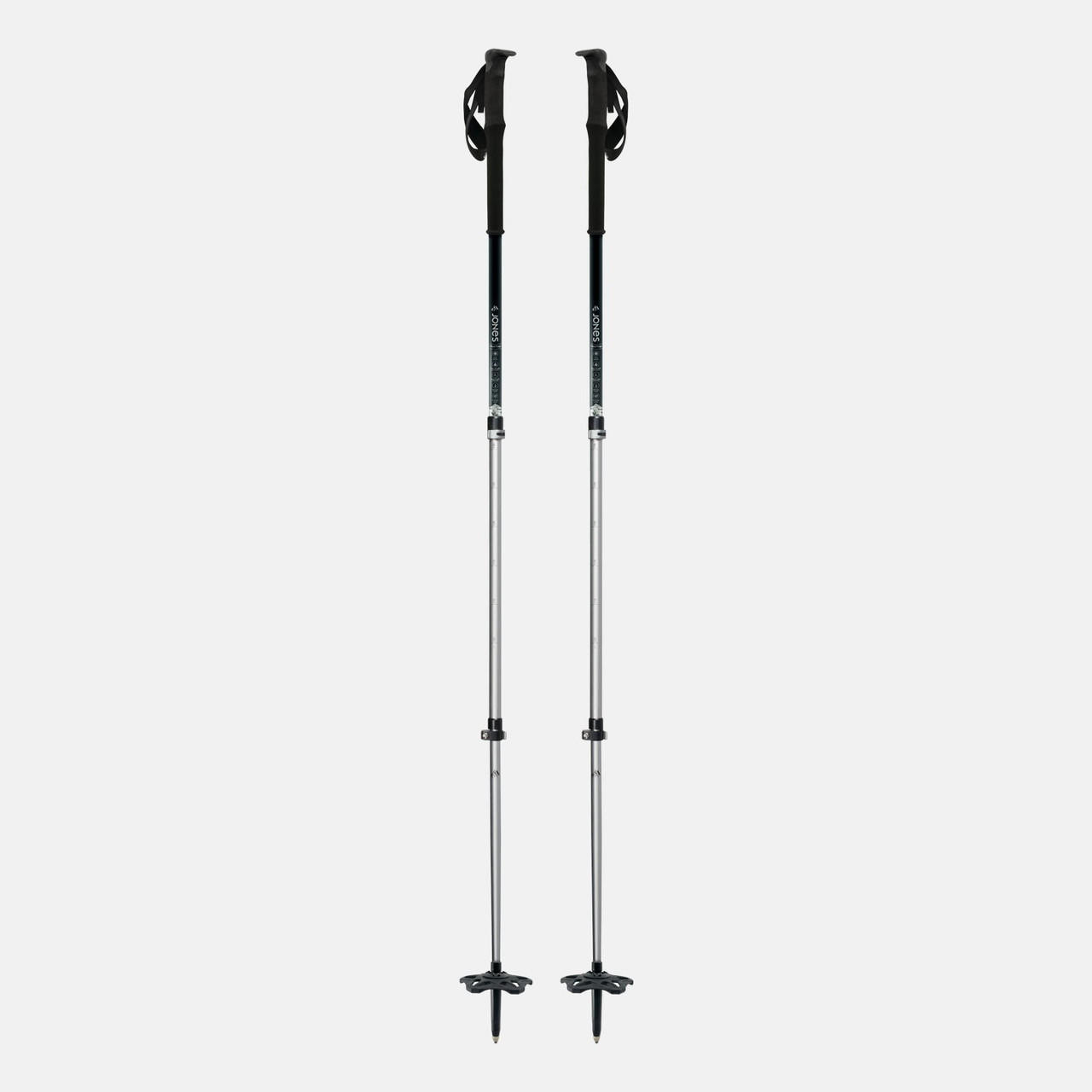 Jones Flip-Lock Talon Poles Silver 105-135