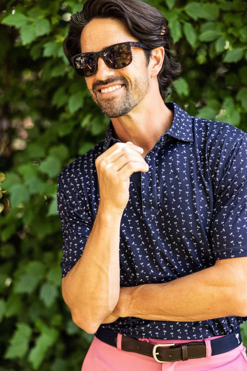 Golftini Men's Martini Polo