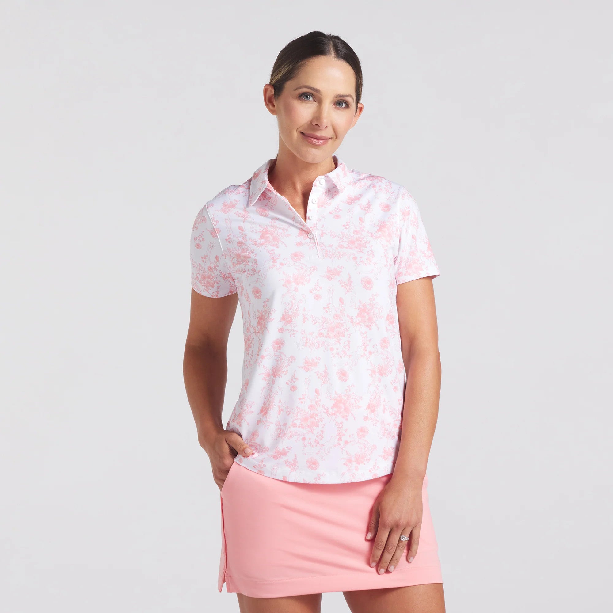 Puma Women's Cloudspun Toile SS Polo