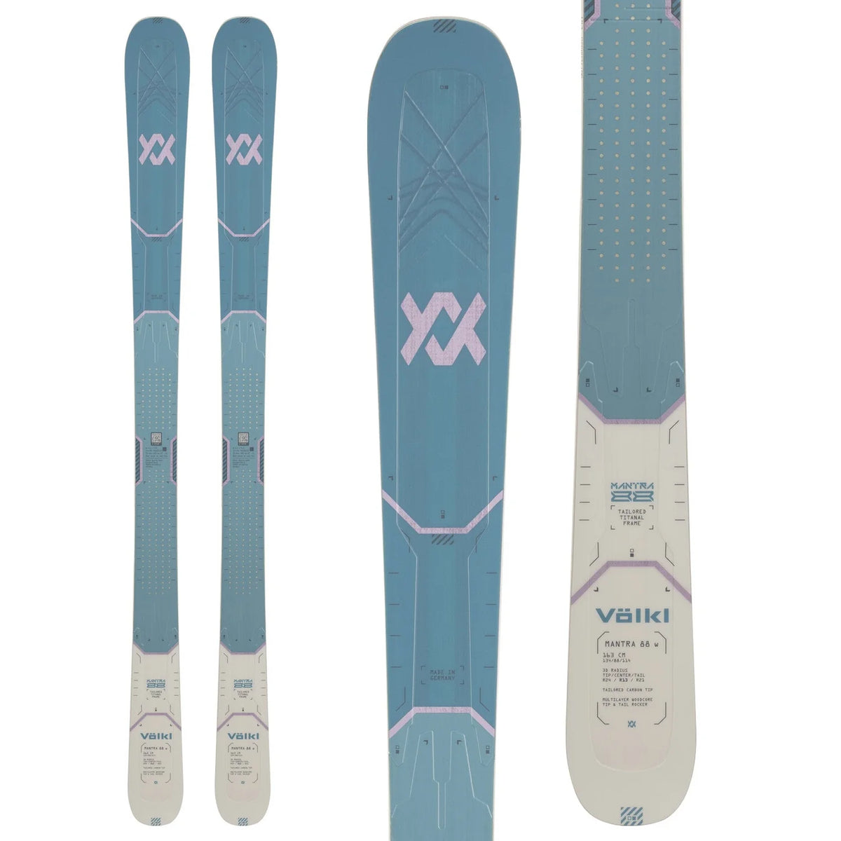 Volkl Mantra 88 W Flat Skis 2027