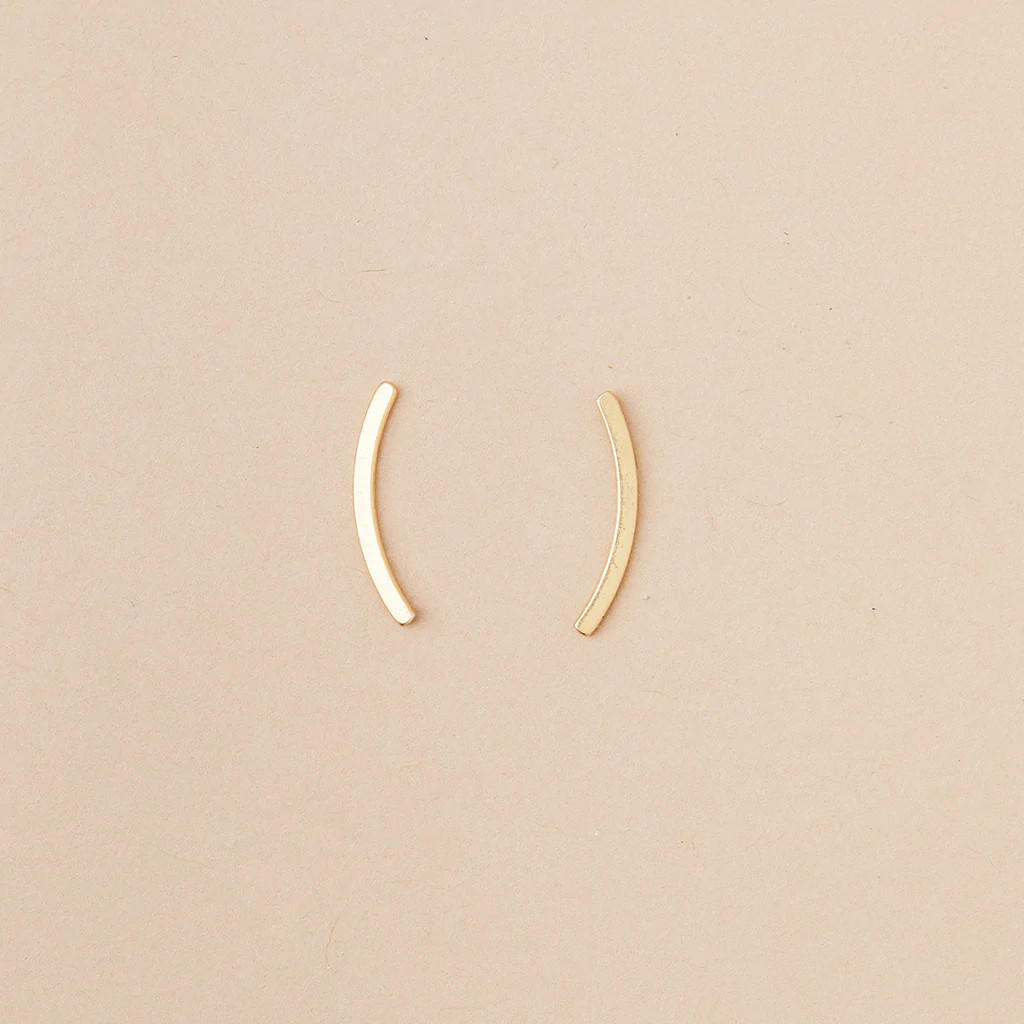 Scout Refined Comet Curve Earring