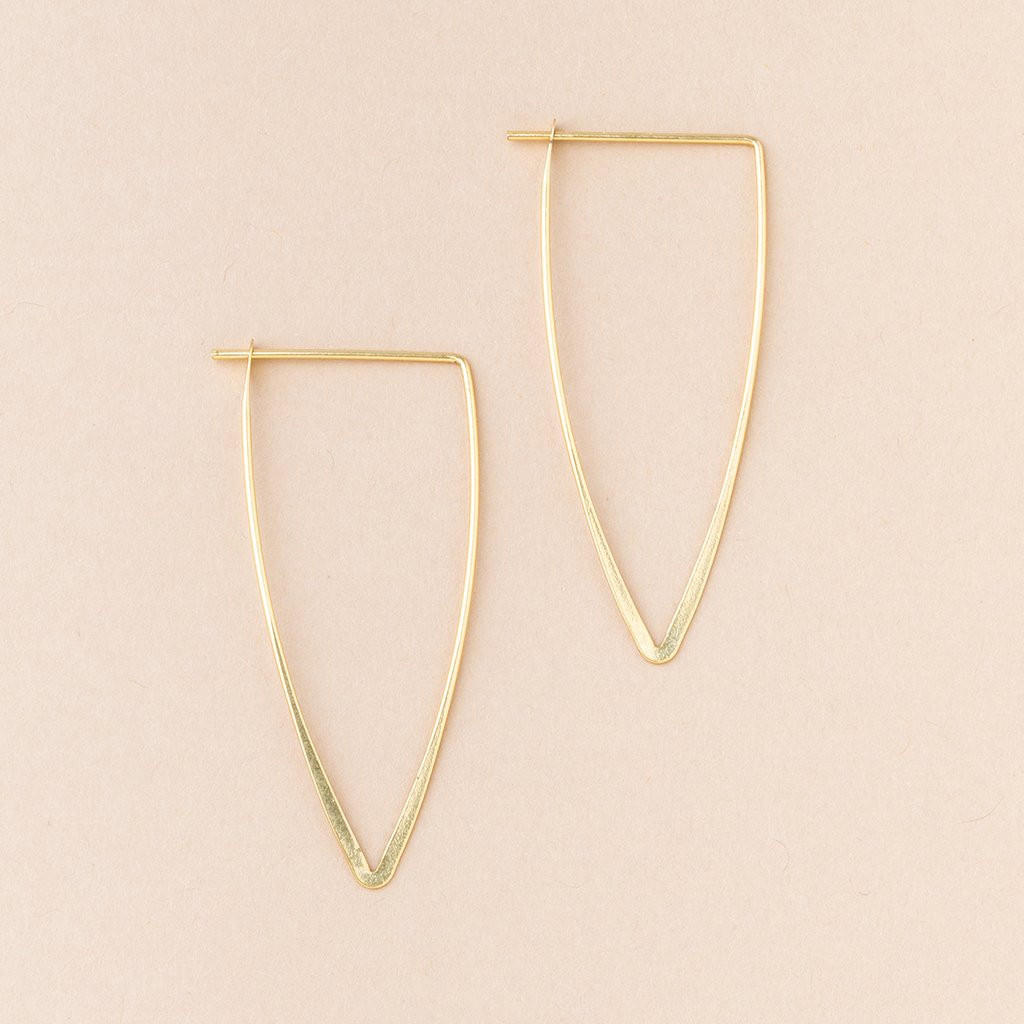 Scout Refined Galaxy Triangle Earring