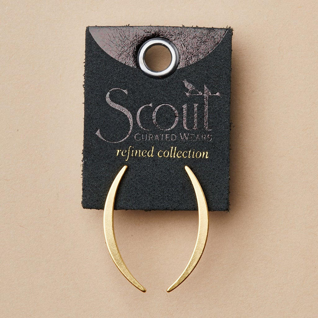 Scout Refined Gibbous Slice Stud
