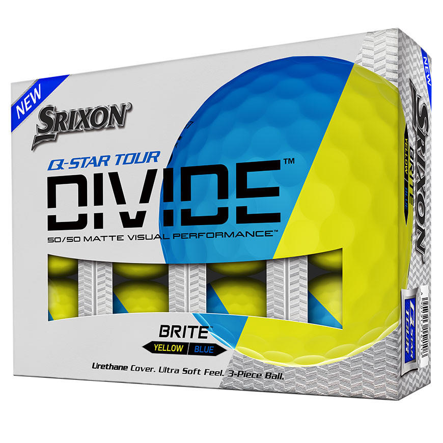 Srixon Q-Star Tour Divide Golf Balls 12 Pack