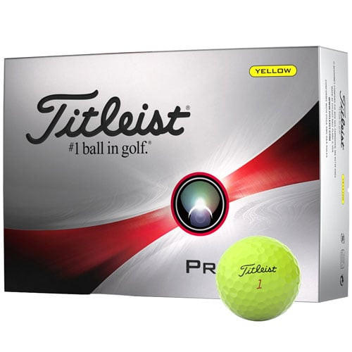 Titleist Pro V1x Golf Balls 12pk Yellow